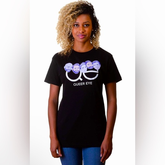 🏳️‍🌈 NWT! Queer Eye Unisex Cast Members Tshirt - Picture 1 of 6
